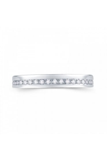 18ct White Gold Diamond Ring Diamond Weight: 0.10 Carats