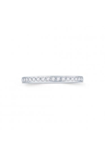 18ct White Gold Diamond Ring Diamond Weight: 0.15 Carats