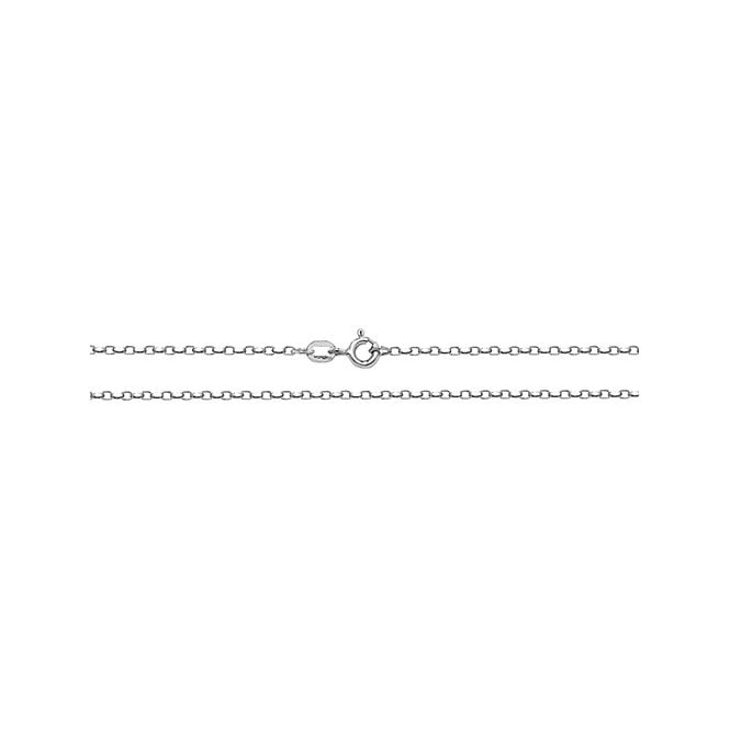 9ct White Gold Chain