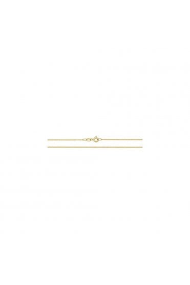 9ct Yellow Gold Chain  Close Curb Link  18 Inches