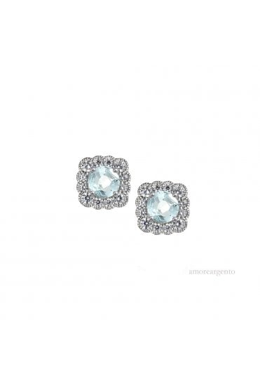 Amore Cluster Earrings 9263ESILCZ/AQ