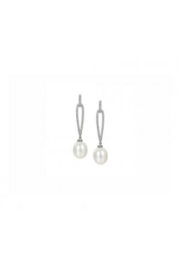 Amore Pearl Drop Earrings 9084ESILCZ/PL