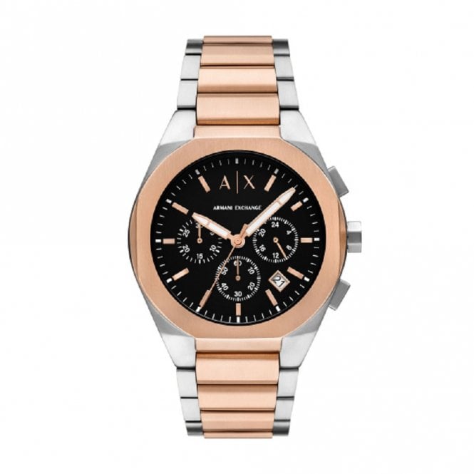 Armani Exchange Sync 2-Tone Chronograph Watch AX4181