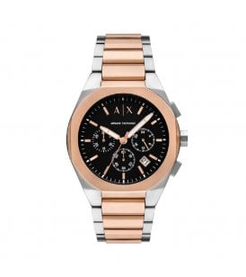 Armani Exchange Sync 2-Tone Chronograph Watch AX4181