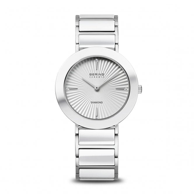 Bering Ceramic Diamond Stainless Steel Case, 11435-753