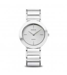 Bering Ceramic Diamond Stainless Steel Case, 11435-753