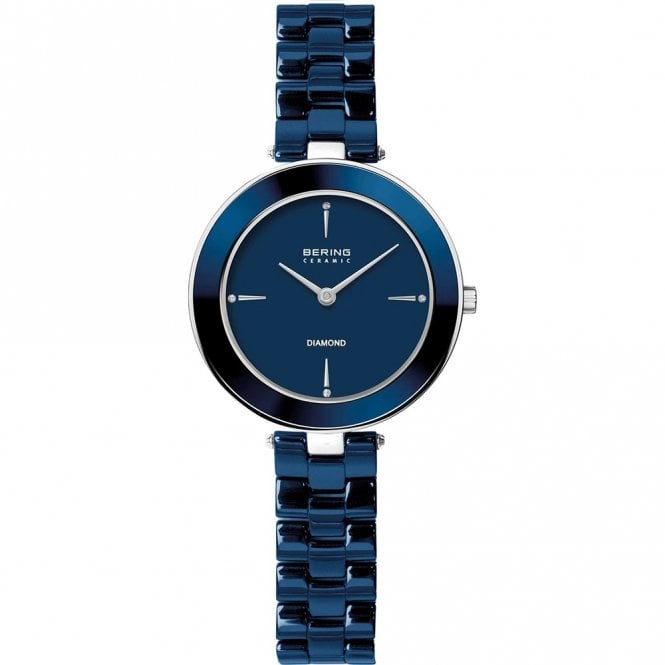 Bering Ceramic Diamond Stainless Steel Case, 16629-707