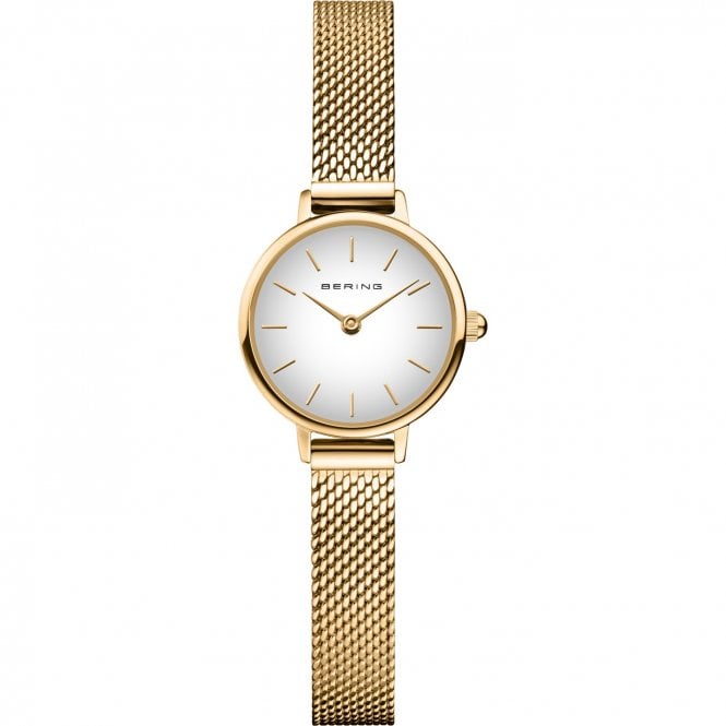 Bering Classic Polished Gold Colour Case, 11022-334