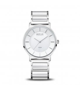 Bering Solar Ceramic Stainless Steel Case, 19535-754