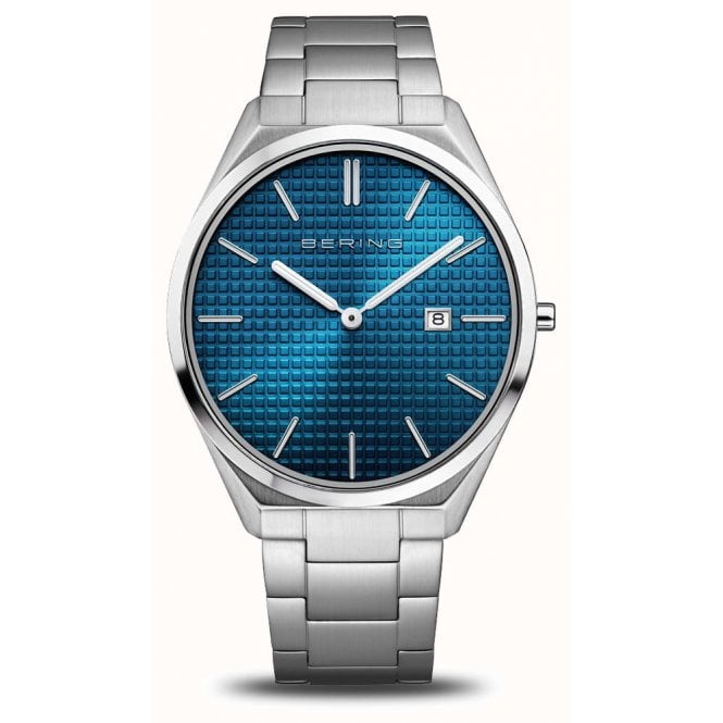 Bering Ultra Slim Stainless Steel Case, 17240-707