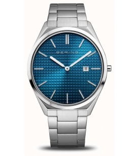 Bering Ultra Slim Stainless Steel Case, 17240-707