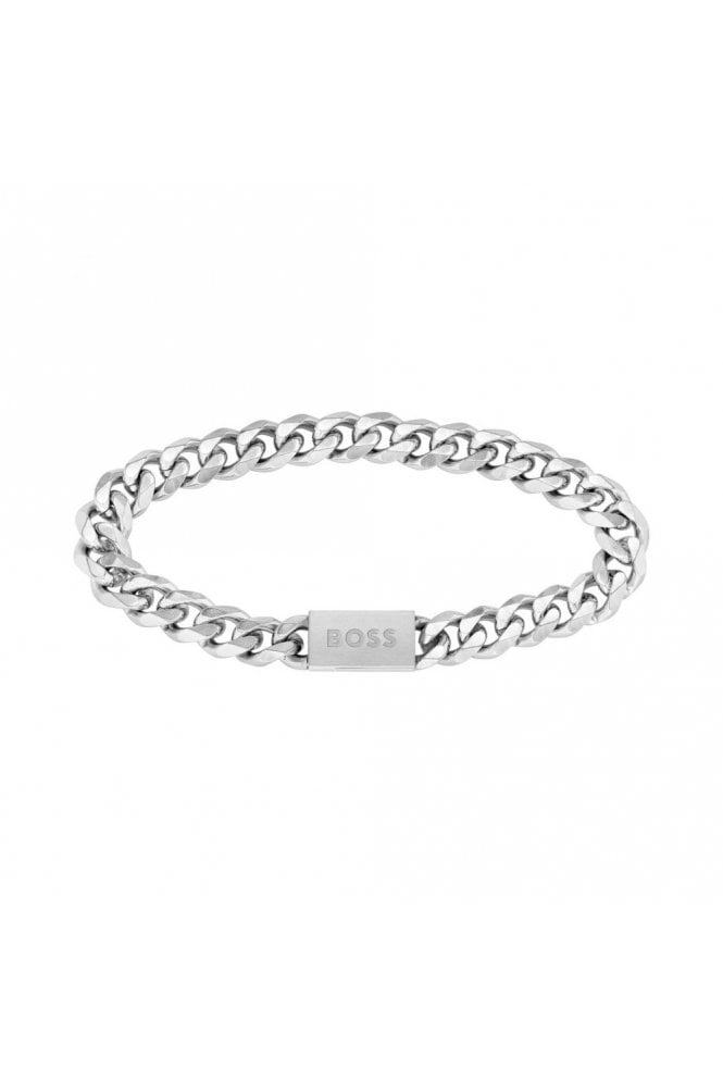 Boss Gents Stainless Steel Chain-link Bracelet Chain for Him Collection,1580144M