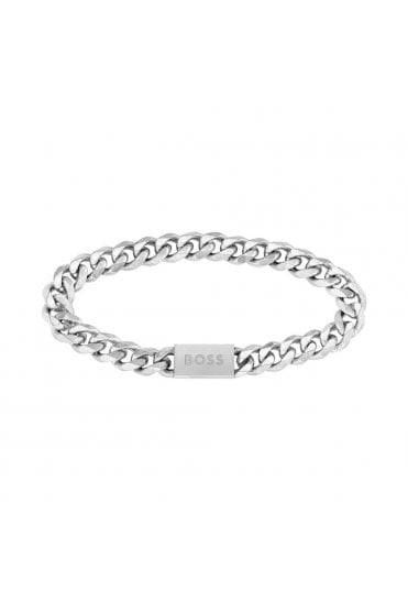 Boss Gents Stainless Steel Chain-link Bracelet Chain for Him Collection,1580144M