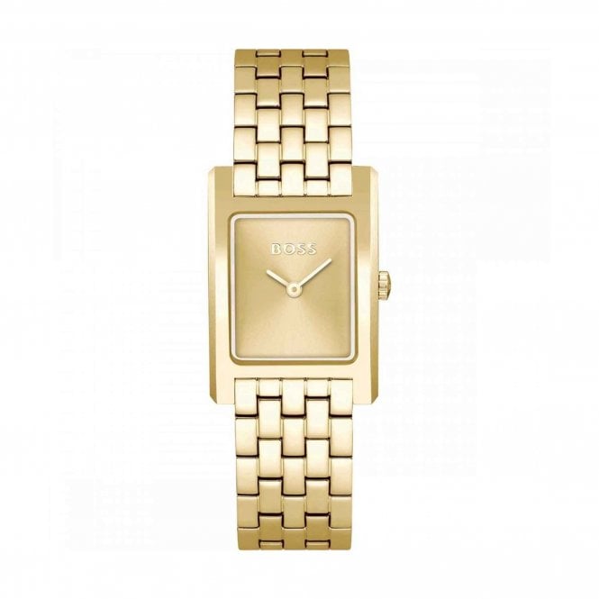 Boss Lucy Gold Watch Stainless Steel Case, 1502744