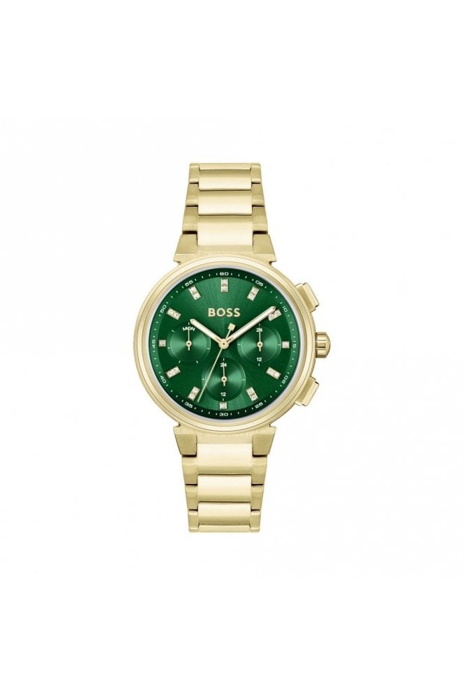 Boss One Green Chronograph Dial Watch 1502679