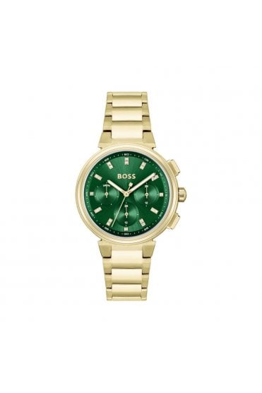 Boss One Green Chronograph Dial Watch 1502679