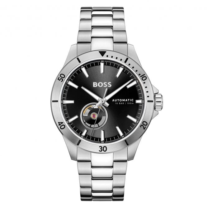 Boss Troper Automatic Watch Stainless Steel Case, 1514202