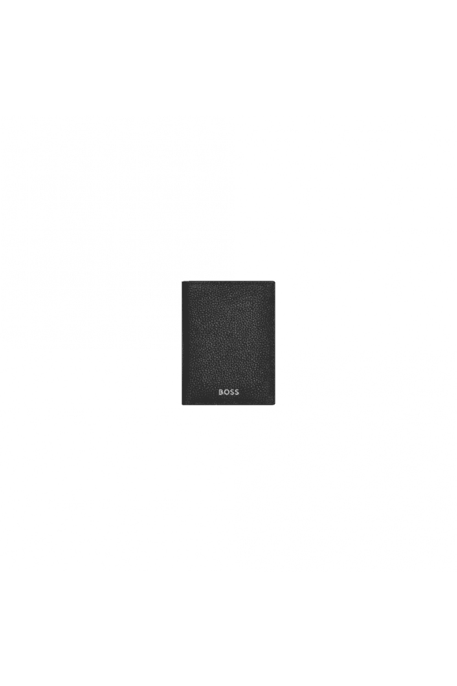 Boss Wallet Classic Grained Black Leather, HLW416A