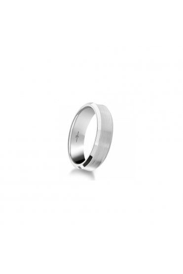 Brown & Newirth Palladium Wedding Ring UK Ring Size: S and a Half