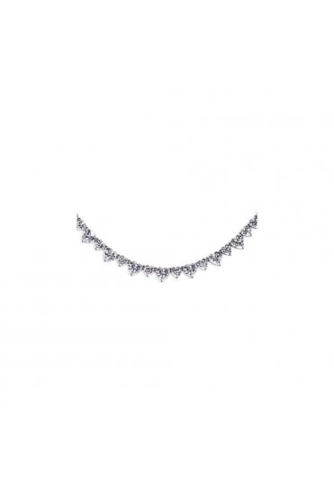 CARAT* London Premier Hearts Necklace 925 Sterling Silver 20466-1