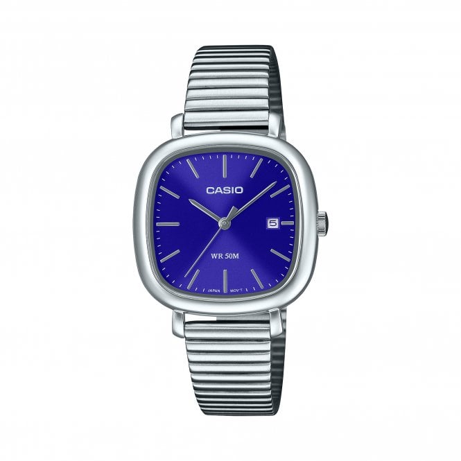 Casio Classic Design Watch Stainless Steel Case, LTP-B166D-2AVEF