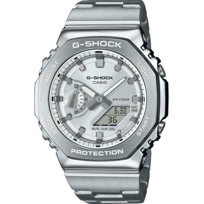 Casio G-Shock Octagonal Digital-Analog Combination, GM-2110D-7AER