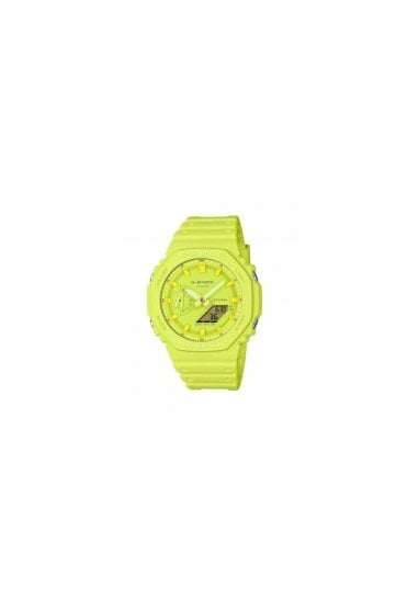 Casio G-Shock Tone-on-Tone Volt Yellow GA-2100-9A9ER