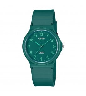 Casio Watch  Green Resin Case, MQ-24B-3BEF