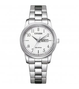 Citizen Ladies' Bracelet Watch 30mm Stainless Steel Silver Tone Case,  EW3261-57A