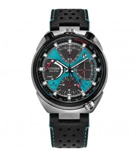 Citizen Promaster Bullhead Racing Limited Edition Chronograph Stainless Steel Silver Tone Case, AV0106-01L