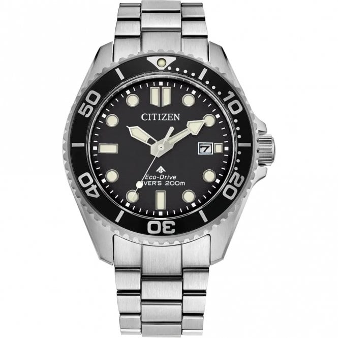 Citizen Promaster Diver Stainless Steel Silver Tone Case, BN0261-51E