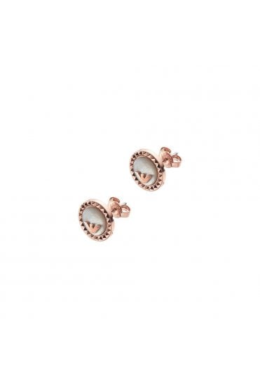 Emporio Armani Essential Earrings Stainless Steel, Rose Gold PVD Plated EGS2563221