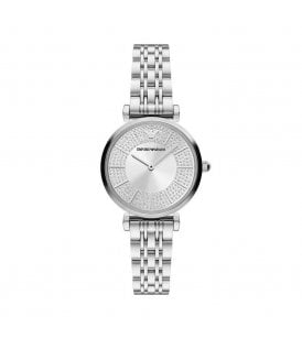Emporio Armani Gianni T-Bar Watch Stainless Steel Case, AR11445