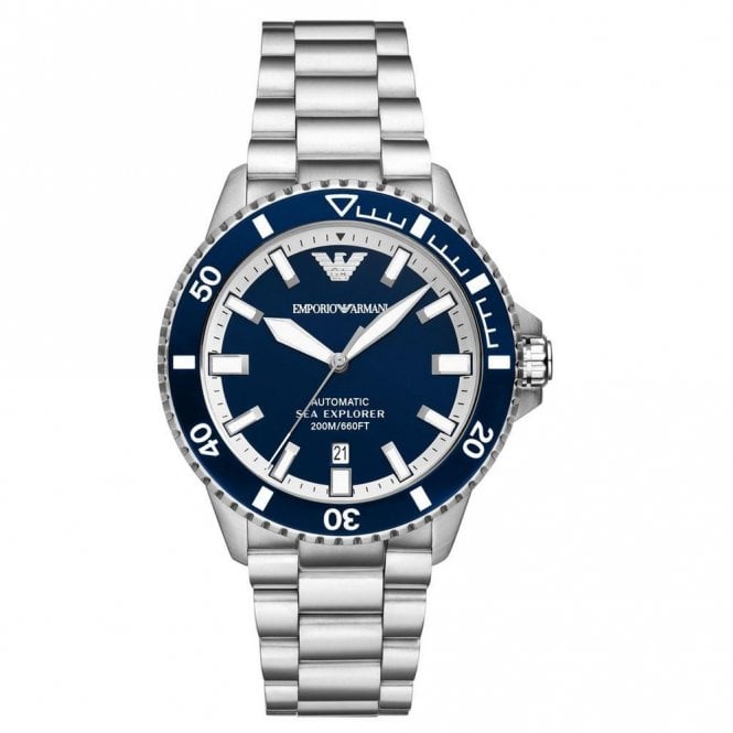 Emporio Armani Sea Explorer Watch Stainless Steel Case, AR60079