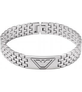 Emporio Armani Stainless Steel Bracelet Stainless Steel Clasp, EGS3126040