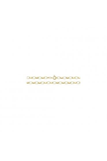 Faceted Belcher Link, 9ct Yellow Gold Chain  Length of Chain: 20 Inches