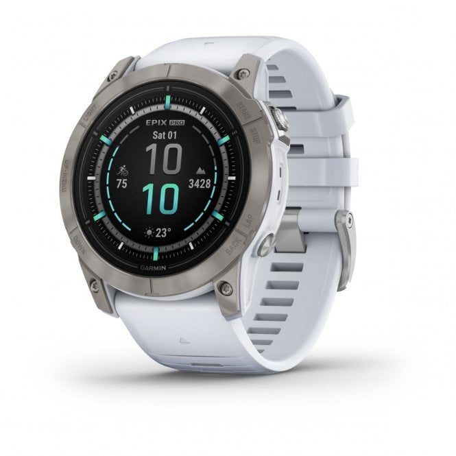 Garmin Epix™ Pro (Gen 2) Premium Multisport GPS Smartwatch Sapphire Edition, 010-02804-11