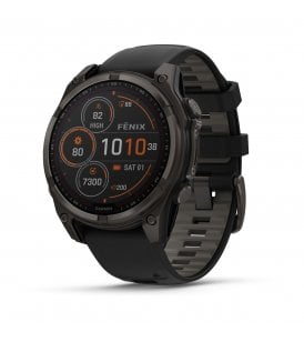 Garmin Fenix 8, 010-02906-11 Sapphire Solar, Titanium