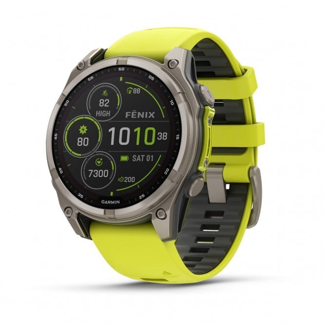 Garmin Fenix 8, 010-02906-21 Sapphire Solar, Titanium