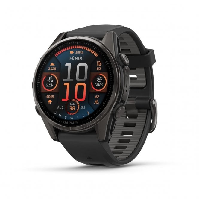 Garmin Fenix 8 Multisport GPS Watch AMOLED, Sapphire, 010-02903-21