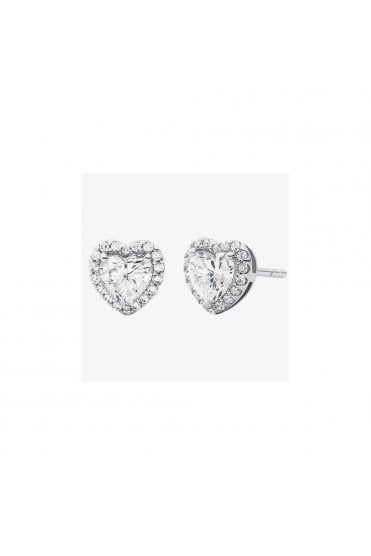 Michael Kors Heart Stud Earrings  925 Sterling Silver  MKC1519AN040