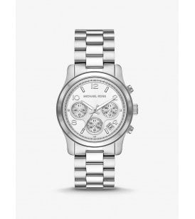 Michael Kors Jetset Runway Chronograph  Stainless Steel Case, MK7325