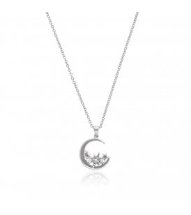 Olivia Burton Celestial Moon Necklace OBJCLN34
