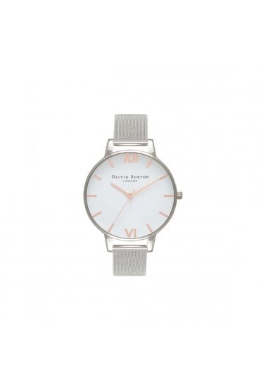 Olivia Burton Demi  Stainless Steel Milanese Bracelet