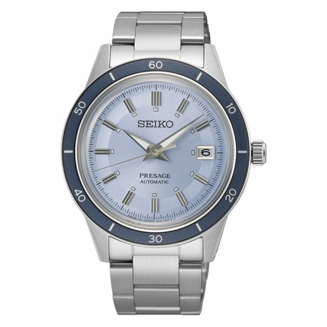 Seiko Presage 'Retro Blue' Style 60's European Exclusive Limited Edition of 3000 Pieces, SRPL19J1
