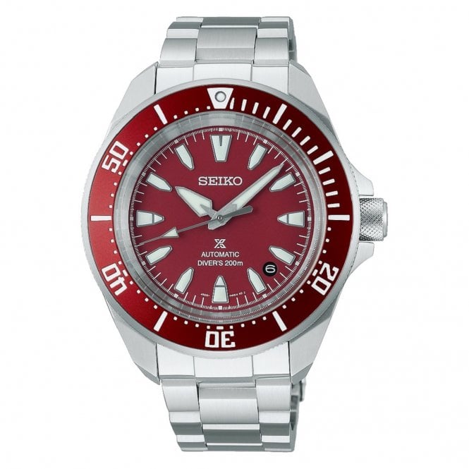 Seiko Prospex Samurai Red Diver's Watch SRPL11K1-BOM