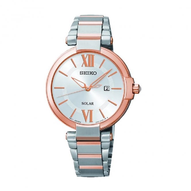 Seiko Solar Ladies Watch SUT156P1