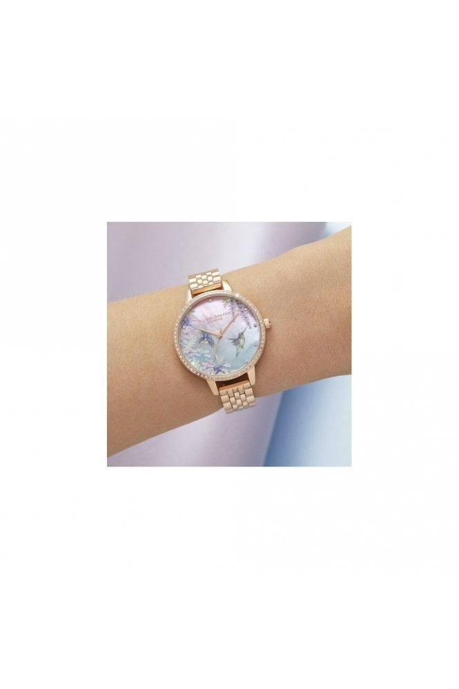 Olivia Burton Sparkle Hummingbird Rose Gold Olivia Burton  display picture 1