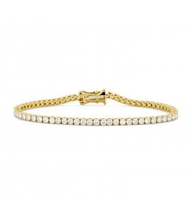 Tennis Bracelet Lab Grown Diamond Claw Set, SR006597Y-18