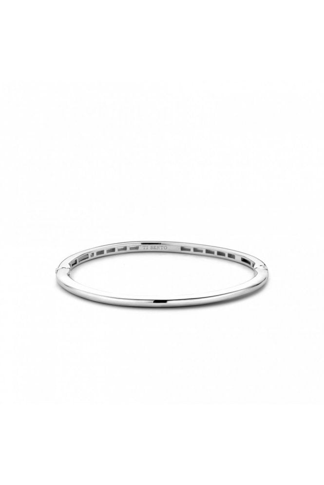 Ti Sento - Milano Ti Sento 925 Sterling Silver Bangle Rhodium Plated, 2889SI